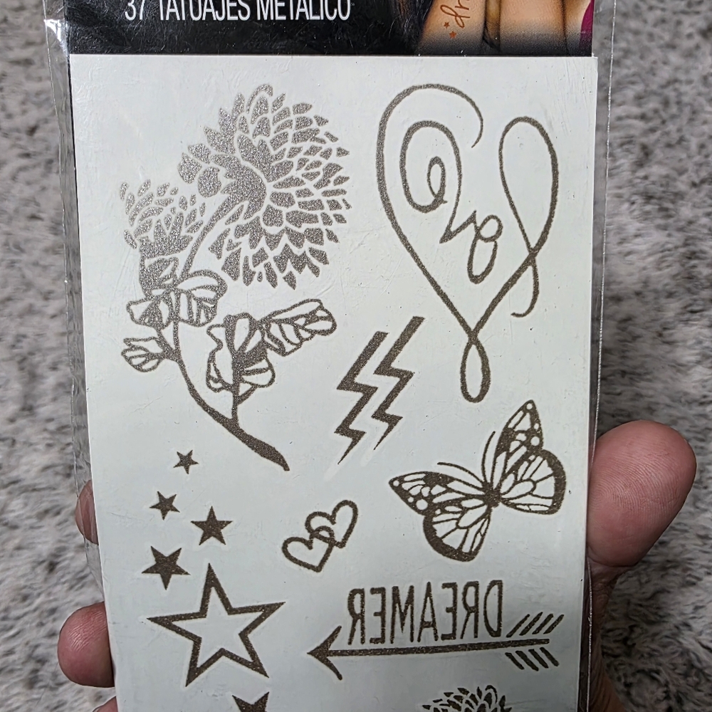 Metallic Temporary Tattoos - Picture 3 of 7